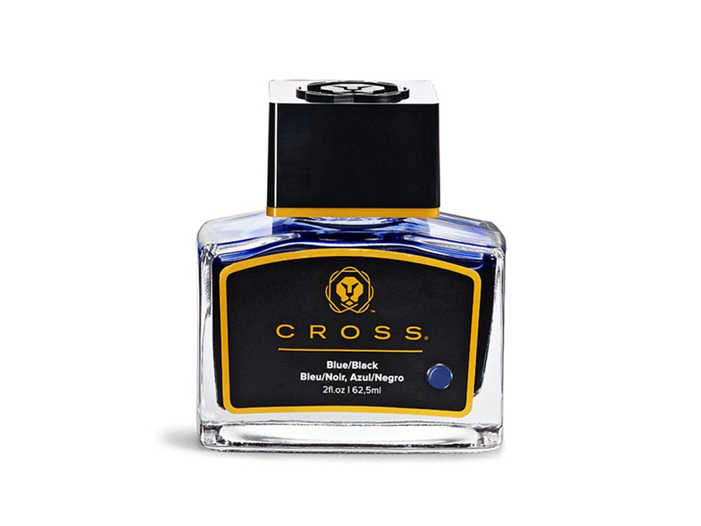 Encrier Cross Accesorios, 62.5 ml., Bleu/Noir, Verre, 8945S-3