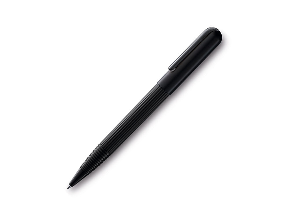 Stylo bille Lamy Imporium, PVD, Noir, Guilloche, 1227953