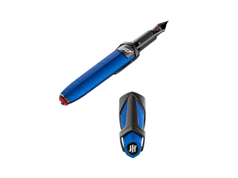 Stylo Plume Montegrappa Automobili Lamborghini 60°Blue Aegeus, ISLAN-UB