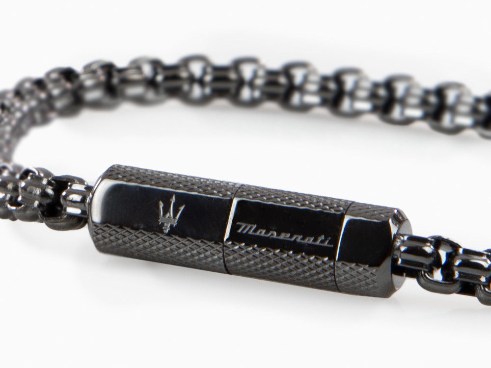 Bracelet Maserati Gioielli, Acier, Argent, PVD, JM223ATK23