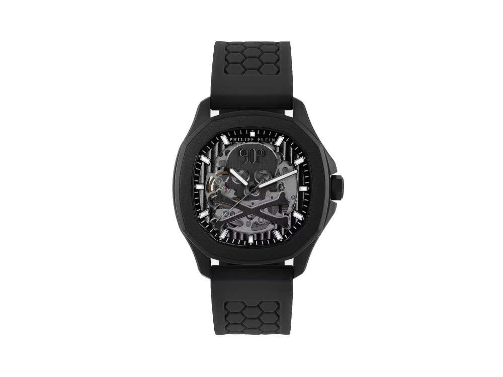 Montre Automatique Philipp Plein 42 mm, Noir, Verre minéral, PWRAA0923