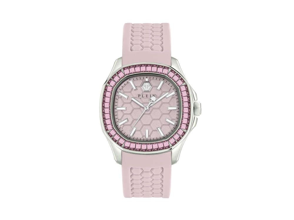 Montre à Quartz Philipp Plein Lady, Rosa, 38 mm, Verre minéral, PWTAA0123