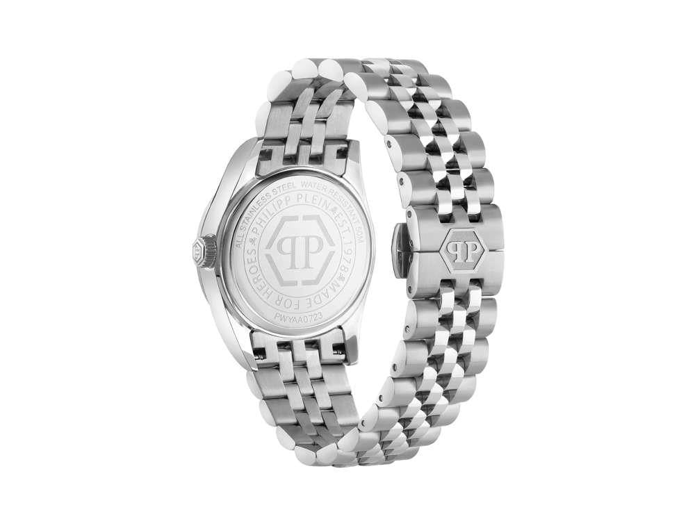 Montre à Quartz Philipp Plein Date Superlative, Blanc, 34 mm, PWYAA0723