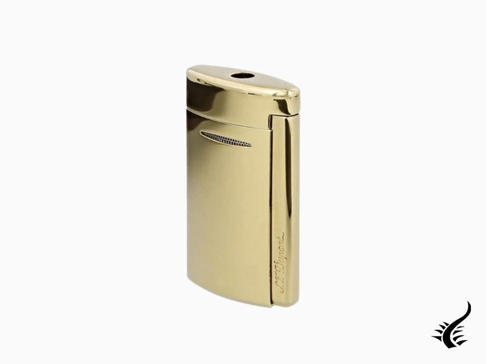 Briquet S.T. Dupont Minijet Golden, Métal, Doré, Plaqué or, 010816