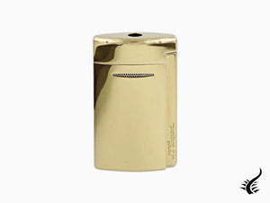 Briquet S.T. Dupont Minijet Golden, Métal, Doré, Plaqué or, 010816