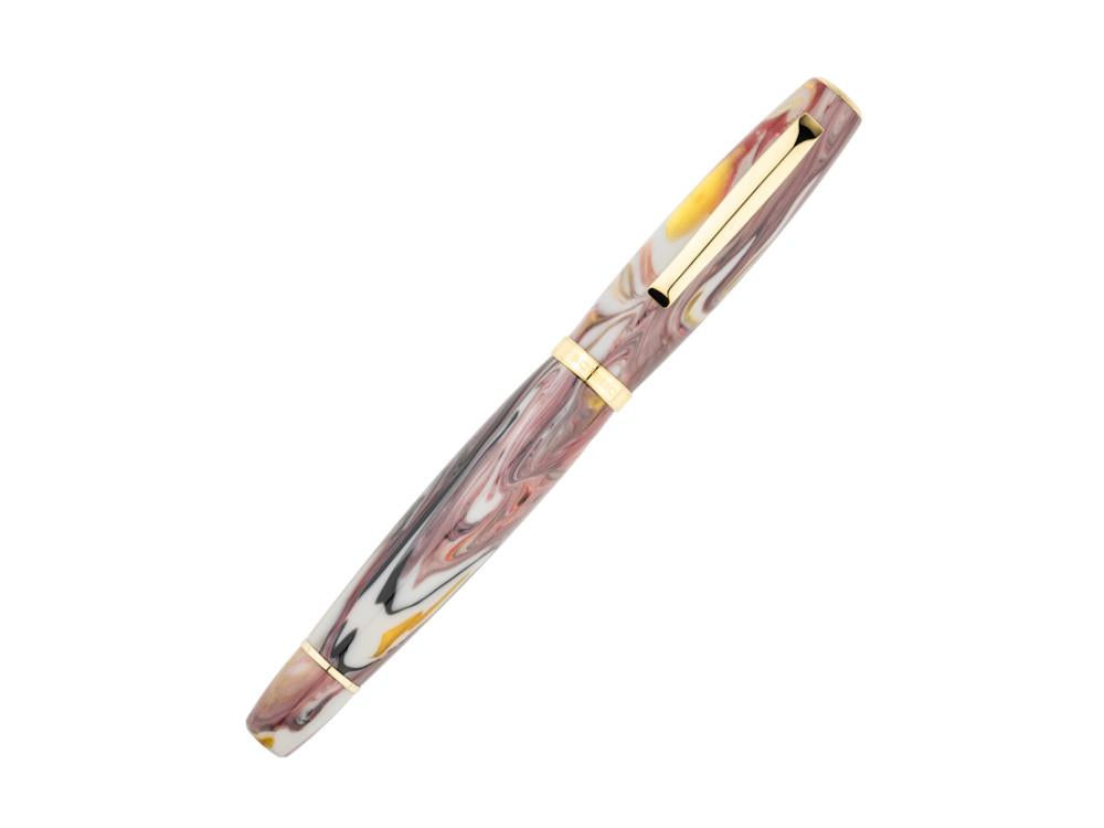 Stylo Plume Scribo La Dotta Orefici, 14K, Edition Limitée, DOTFP12YG1403