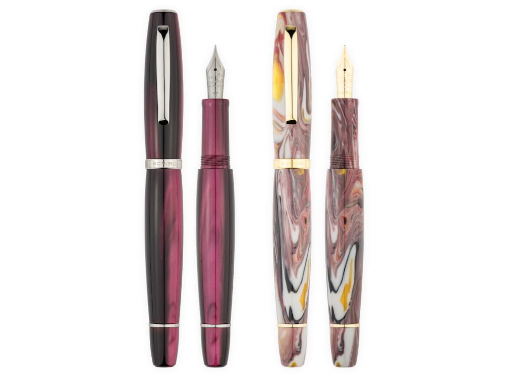 Stylo Plume Scribo La Dotta Orefici, 14K, Edition Limitée, DOTFP12YG1403