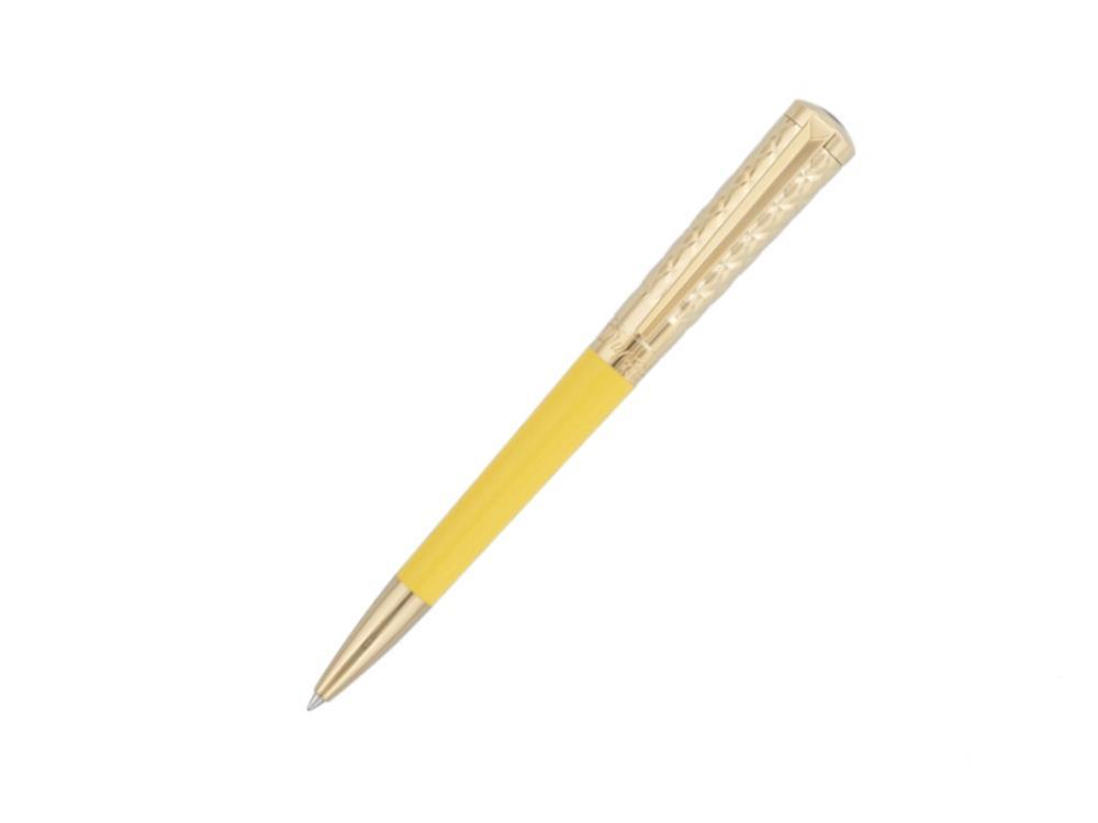 Stylo bille S.T. Dupont Liberté, Vanille, Plaqué or, Jaune, 465280