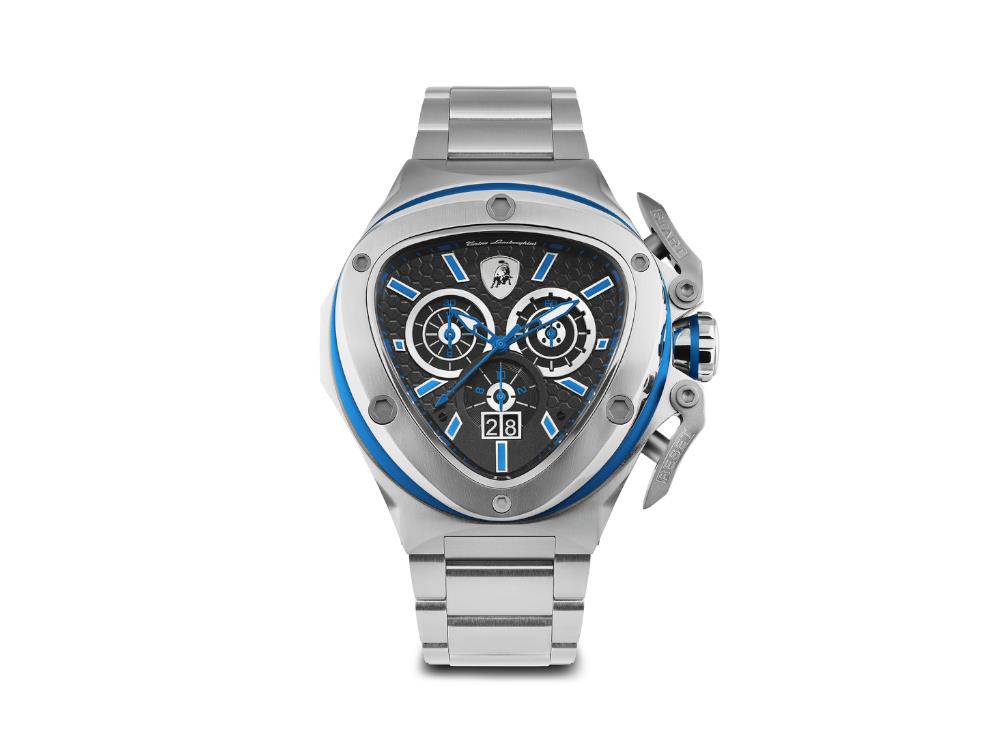 Montre à Quartz Tonino Lamborghini Spyder X SS Blue, 53 mm, Chrono, T9XC-SS-B