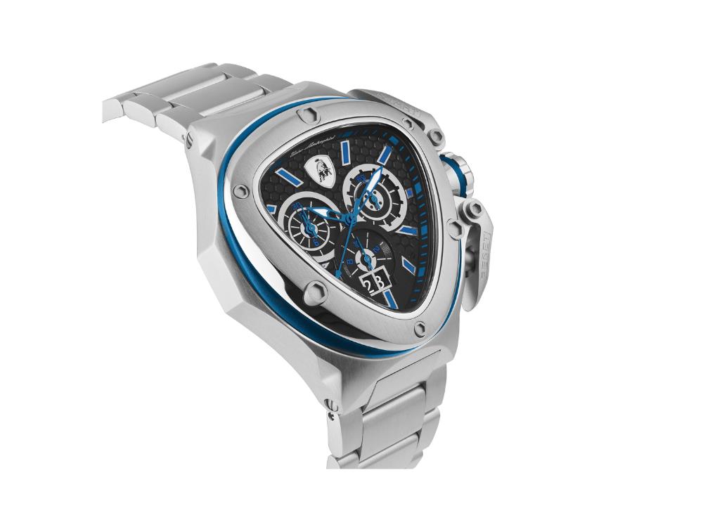 Montre à Quartz Tonino Lamborghini Spyder X SS Blue, 53 mm, Chrono, T9XC-SS-B