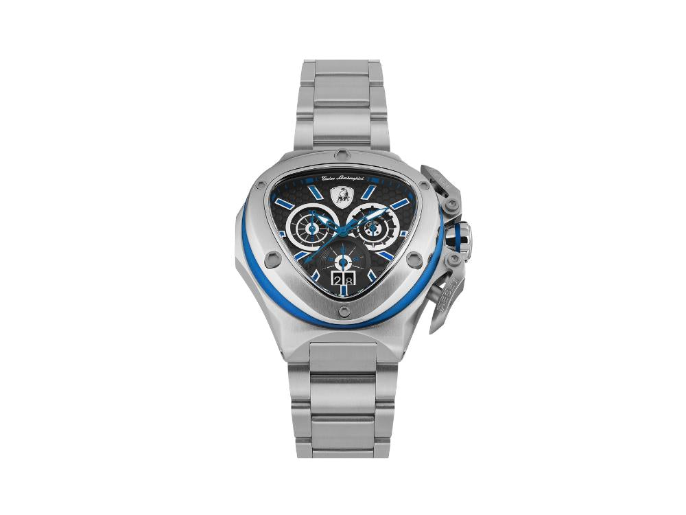 Montre à Quartz Tonino Lamborghini Spyder X SS Blue, 53 mm, Chrono, T9XC-SS-B