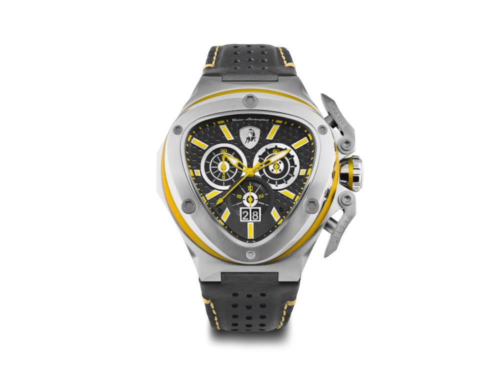 Montre à Quartz Tonino Lamborghini Spyder X Yellow SS, 53 mm, Chrono, T9XE-SS