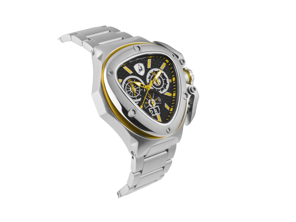 Montre à Quartz Tonino Lamborghini Spyder X Yellow SS, 53 mm, Chrono, T9XE-SS-B