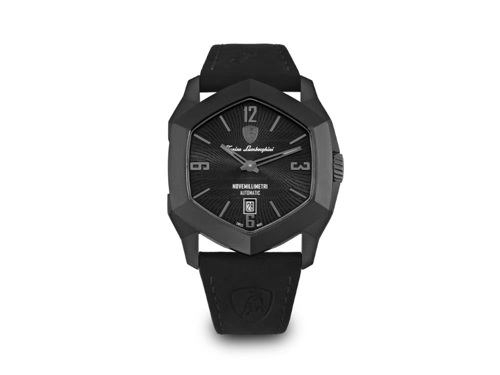 Montre Automatique Lamborghini Novemillimetri Black, Titane, 43 mm, TLF-T08-2