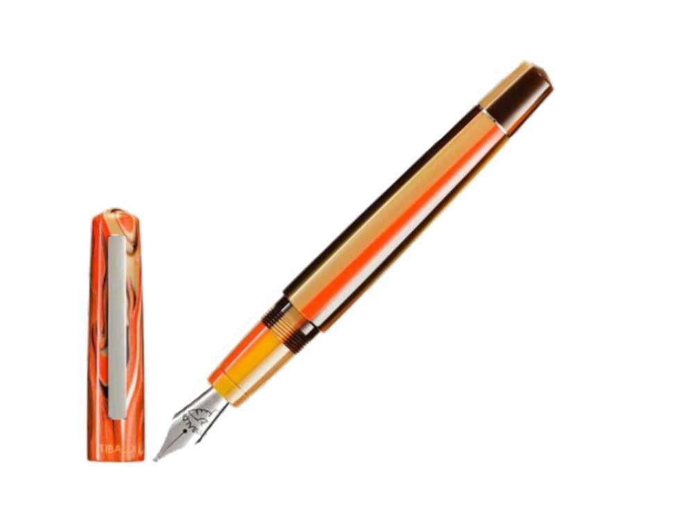 Stylo Plume Tibaldi Infrangibile Ginger Beige, Orange, INFR-371-FP