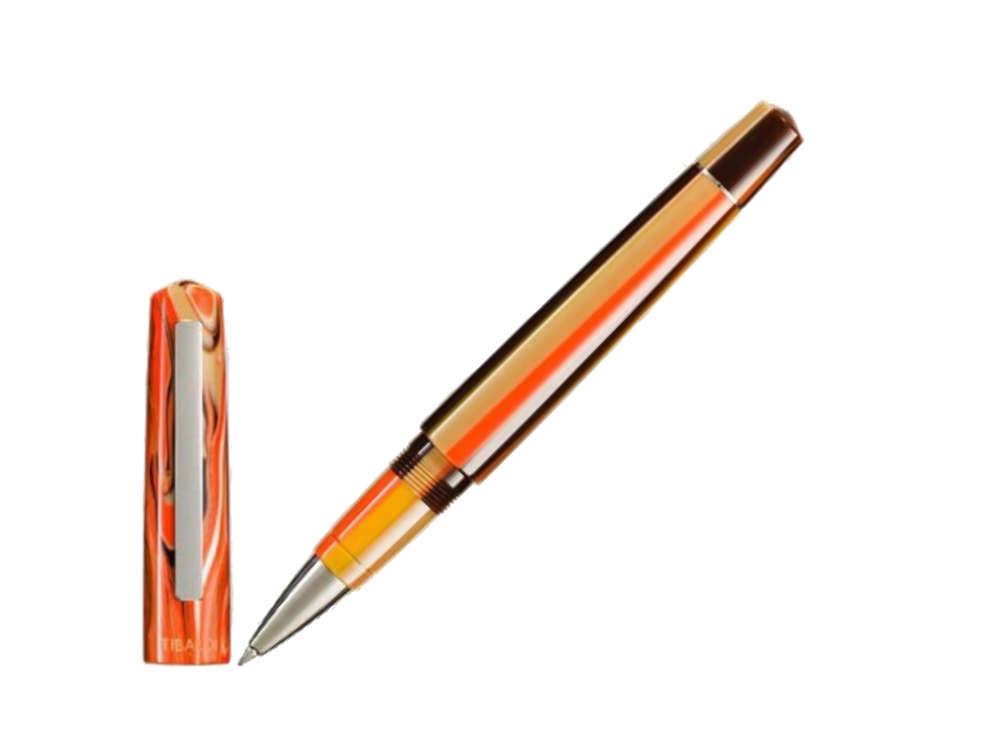 Roller Tibaldi Infrangibile Ginger Beige, Résine, Orange, INFR-371-RB