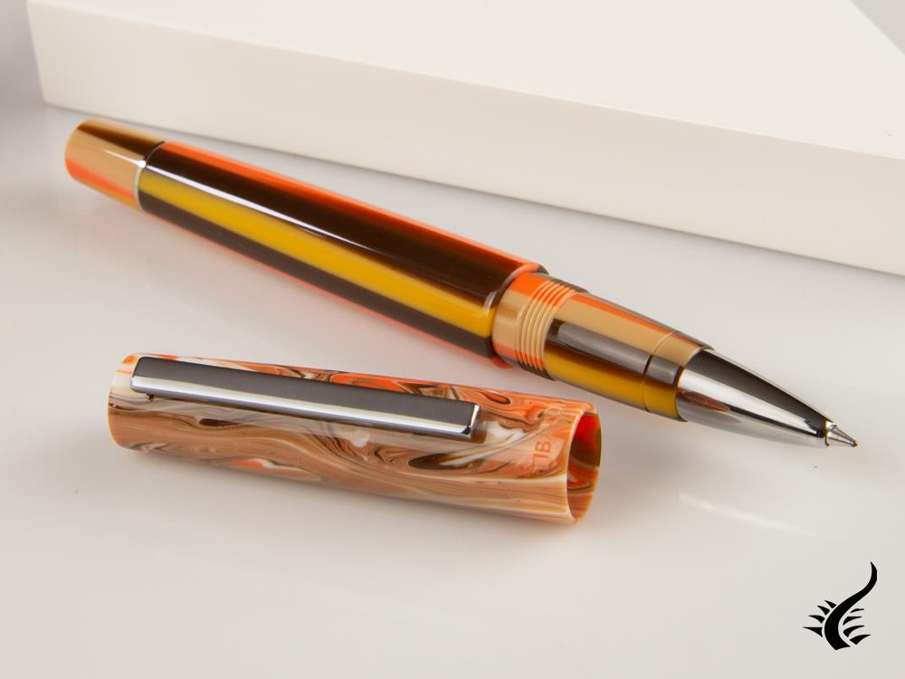 Roller Tibaldi Infrangibile Ginger Beige, Résine, Orange, INFR-371-RB