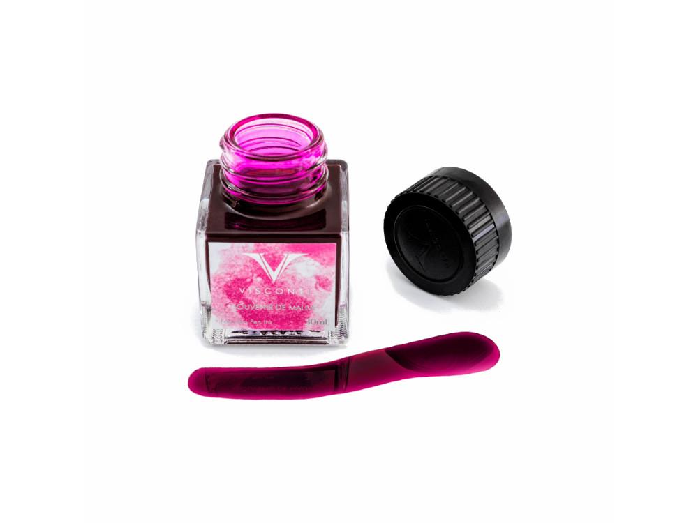 Encrier Visconti Souvenir De Mauve, 30ml, Rose, Verre, INKVG-30ML51