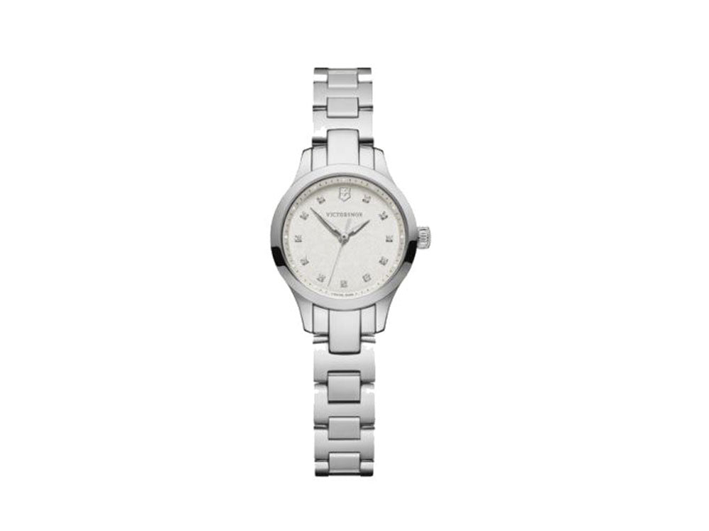 Montre à Quartz Victorinox Alliance Ladies XS, Blanc, 28mm, V241875,